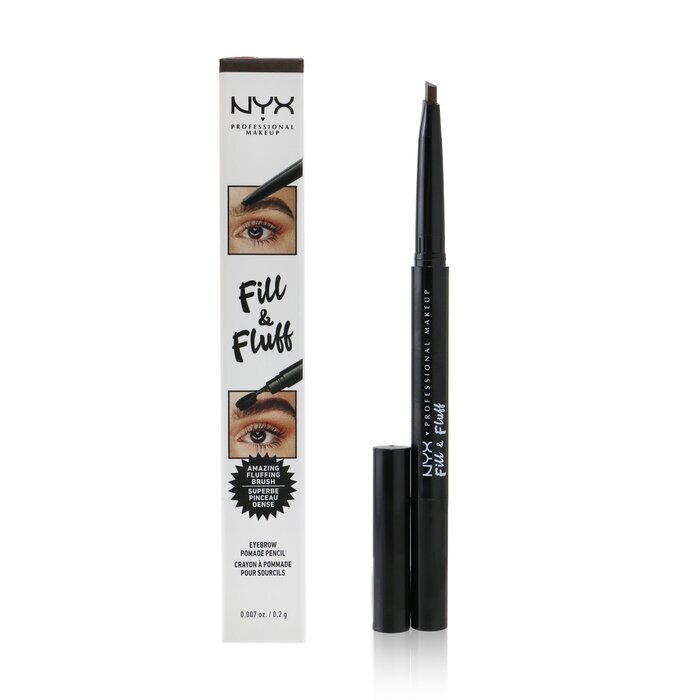 NYX Fill & Fluff Eyebrow Pomade Pencil - # Brunette 0.2g/0.007oz