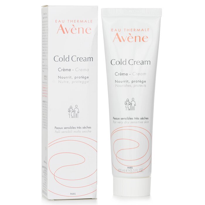 Avene Cold Cream - For Very Dry Sensitive Skin 100ml/3.3oz