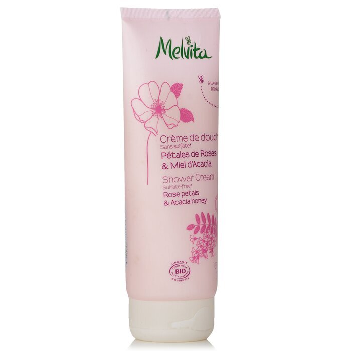 Melvita Rose Petals & Acacia Honey Shower Cream 200ml/6.7oz