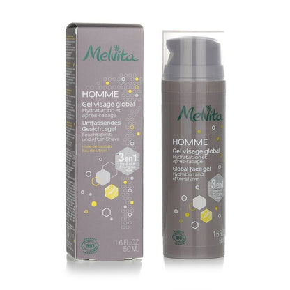 Melvita Homme Global Face Gel - Hydration & After Shave 50ml/1.6oz