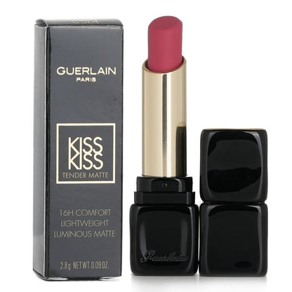 Guerlain Kisskiss Tender Matte Lipstick - # 219 Tender Rose 2.8g/0.09oz