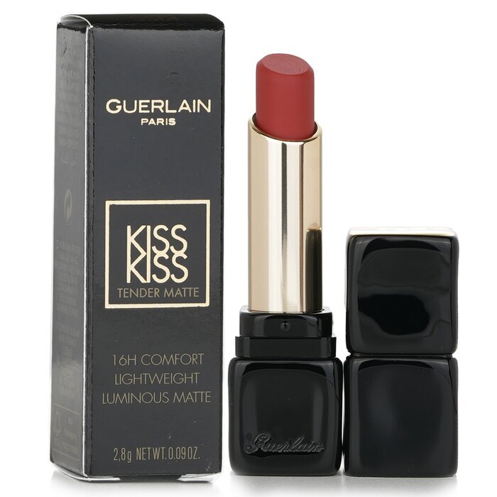 Guerlain Kisskiss Tender Matte Lipstick - # 770 Desire Red 2.8g/0.09oz