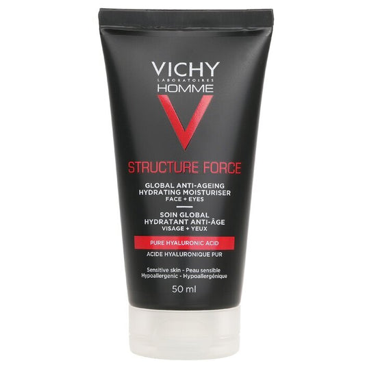 Vichy Homme Structure Force Complete Anti-Ageing Hydrating Moisturiser - For Face + Eyes 50ml/1.7oz