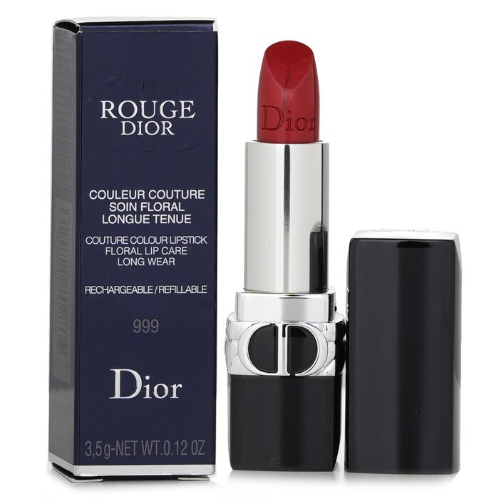 Christian Dior Rouge Dior Couture Colour Refillable Lipstick - # 999 (Metallic) 3.5g/0.12oz