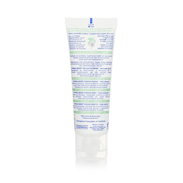 Mustela Hydra-Bebe Facial Cream With Organic Avocado - Normal Skin 40ml/1.35oz