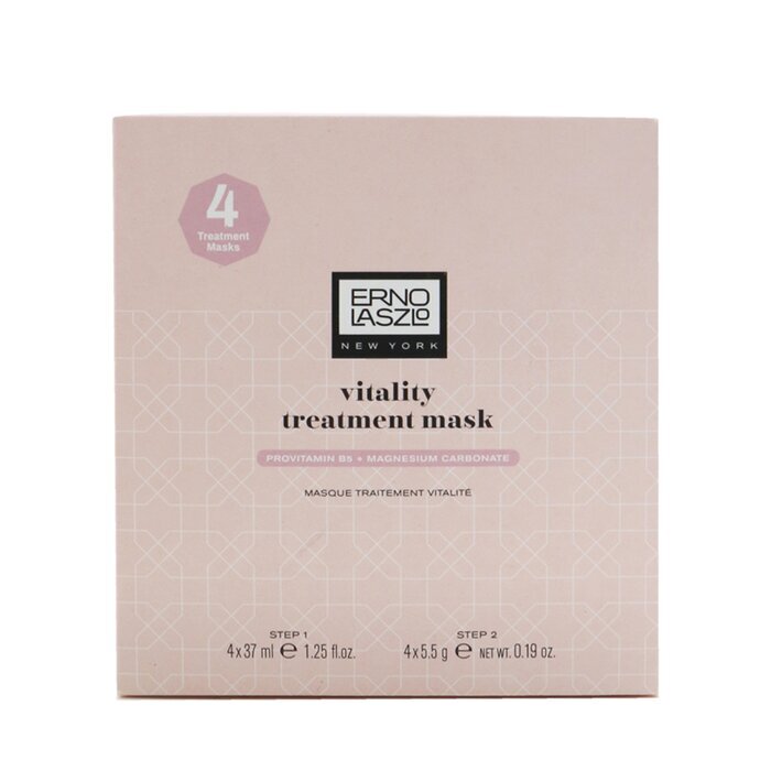 Vitality Treatment Mask (Step 1: 4x Liquid Activator , Step 2: 4x Triple Mineral Powder 5.5g/0.19oz) 8pcs 37ml