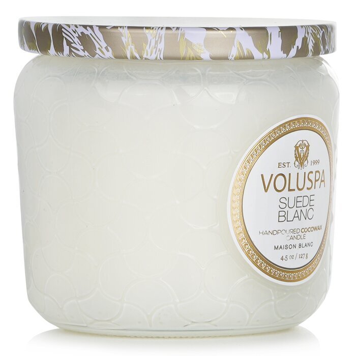 Voluspa Petite Jar Candle - Suede Blanc 127g/4.5oz