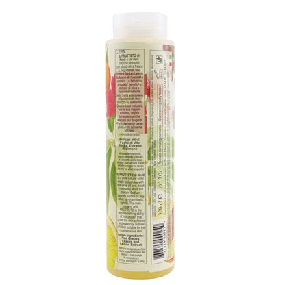 Nesti Dante IL Frutteto Bath & Shower Natural Liquid Soap With Red Grape Leaves & Lemon Extract 300ml/10.2oz