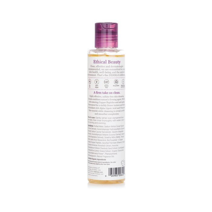 Derma E Firm + Lift Skin Firming Antioxidant Cleanser 175ml