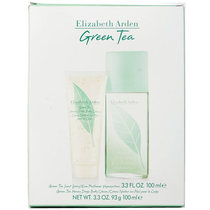 Elizabeth Arden Green Tea Coffret: Eau Parfumee Spray 100ml + Honey Drops Body Cream 100ml 2pcs