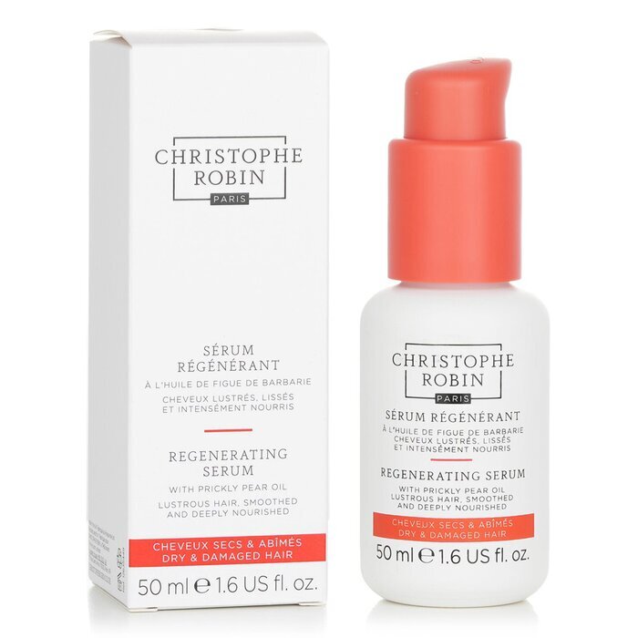 Christophe Robin Regenerating Serum with Prickly Pear Oil - Dry & Damaged Hair 50ml/1.6oz