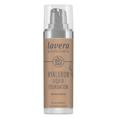 Lavera Hyaluron Liquid Foundation - # 05 Natural Beige 30ml/1oz