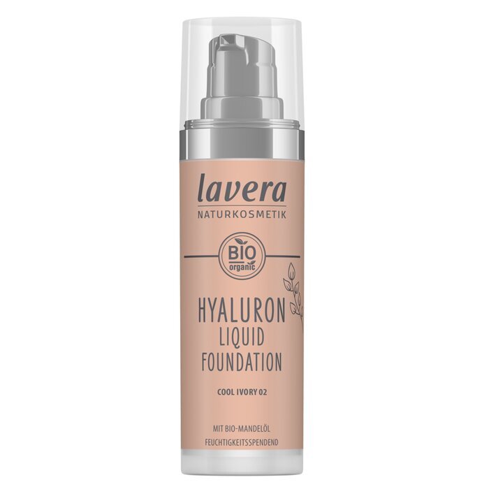 Lavera Hyaluron Liquid Foundation - # 02 Cool Ivory 30ml/1oz