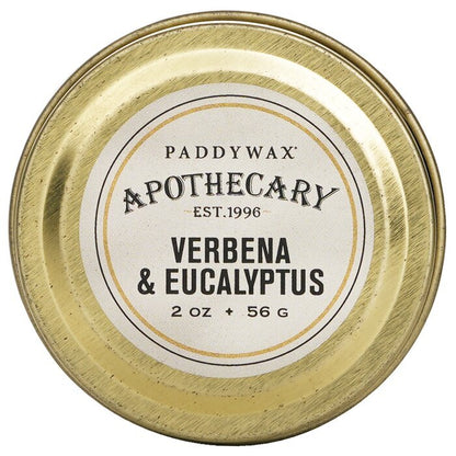 Paddywax Apothecary Candle - Verbena & Eucalyptus 56g/2oz