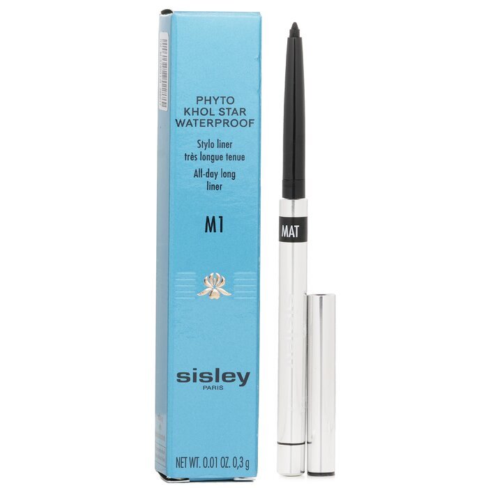 Sisley Phyto Khol Star Waterproof Stylo Liner - #1 Matte Onyx 0.3g/0.01oz