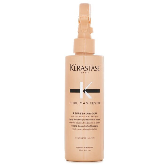 Kerastase Curl Manifesto Refresh Absolu Second Day Curl Refreshing Spray (For Curly, Very Curly & Coily Hair) 190ml/6.4oz