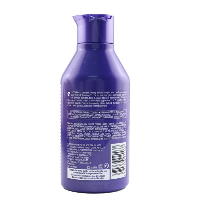 Redken Color Extend Blondage Violet Pigment Shampoo (For Blonde Hair) 300ml/10.1oz