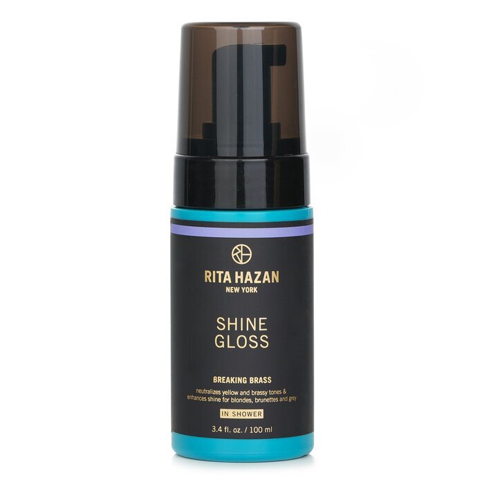 Rita Hazan True Color Ultimate Shine Gloss - # Breaking Brass (For Blondes, Brunettes and Grey) in shower 100ml/3.4 oz