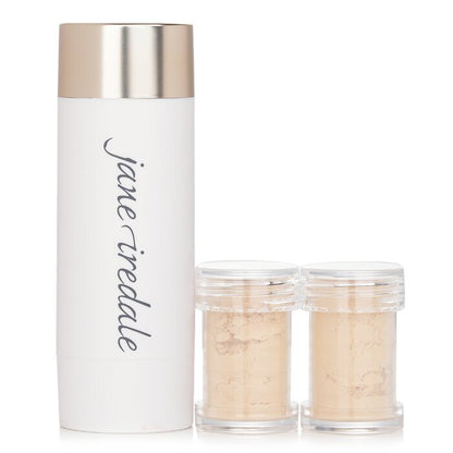 Jane Iredale Amazing Base Loose Mineral Powder SPF 20 Refillable Brush (1x Brush, 2x Refills) - Warm Silk 2x2.5g/0.09oz