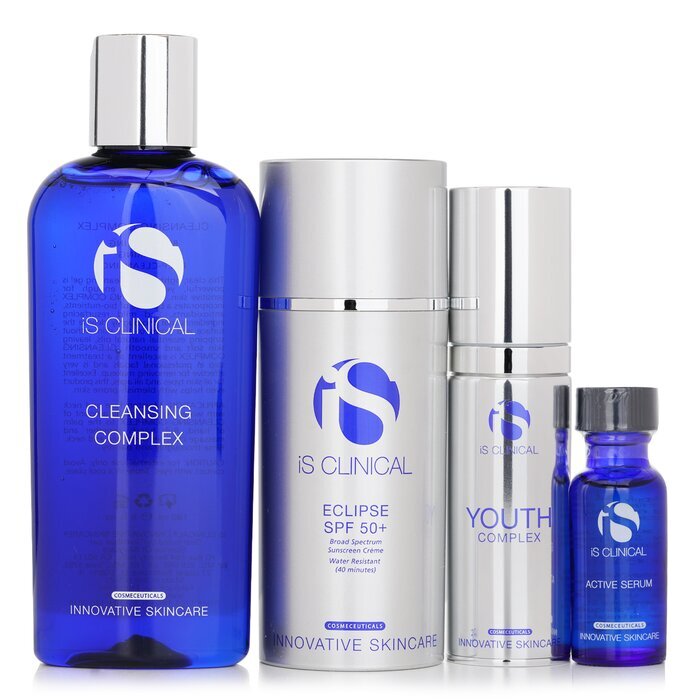 Pure Renewal Collection: Cleansing Compelx + Active Serum 15ml + Youth Complex 30g + Eclipse SPF 50 Sunscreen 180ml