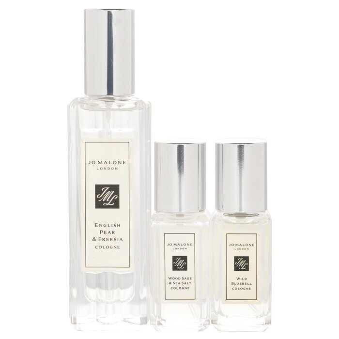 English Pear & Freesia Cologne Collection: English Pear & Freesia , Wild Bluebell 9m Wood Sage & Sea Salt 9ml 3pcs 30ml