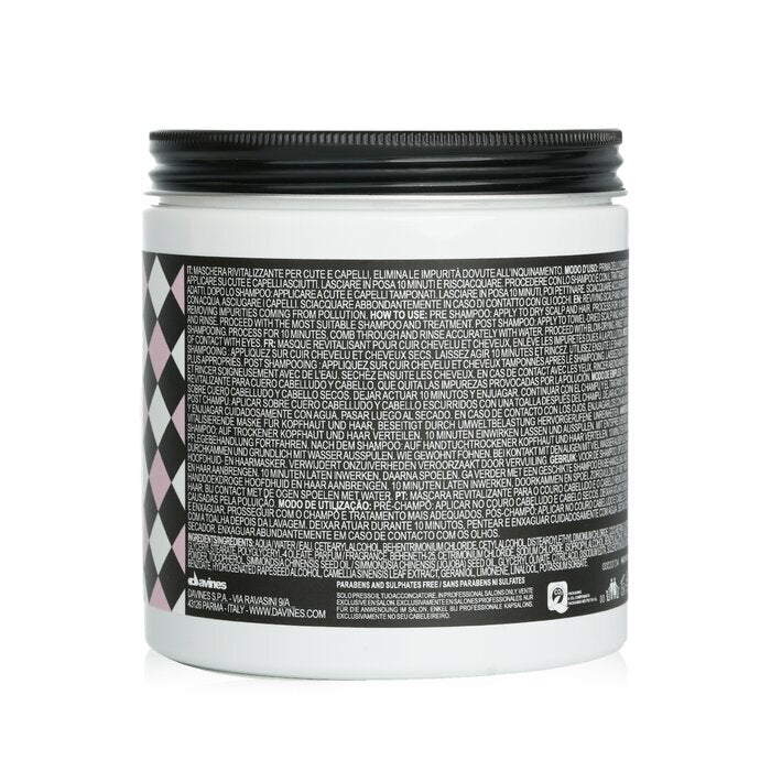 Davines The Purity Circle Away From Pollution Hair And Scalp Mask 750ml/26.44oz