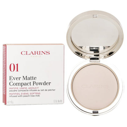 Clarins Ever Matte Compact Powder - # 01 Very Light 10g/0.3oz