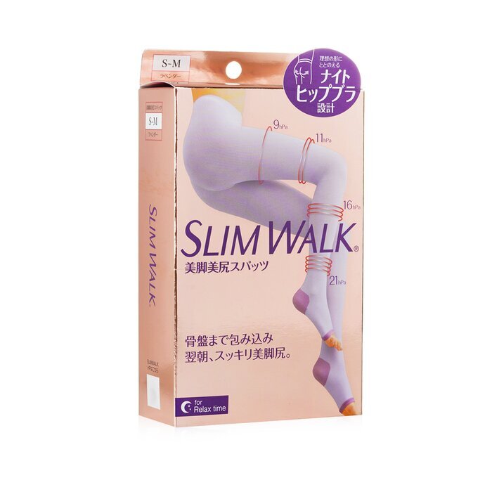 SlimWalk Beautiful Butt Spats Sleep Compression Spats - # Lavender (Size: S-M) 1pair