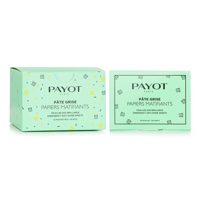 Payot Pate Grise Papiers Matifiants Emergency Anti Shine Sheet 10x 50sheets