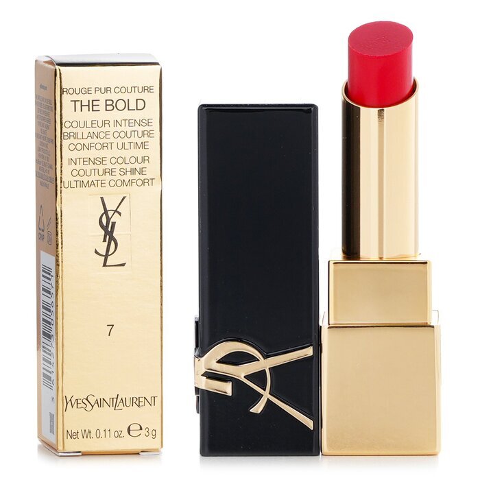 Yves Saint Laurent Rouge Pur Couture The Bold Lipstick - # 7 Unhibited Flame 3g/0.11oz