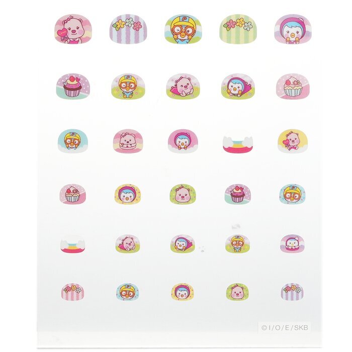 April Korea Pororo Nail Sticker - # PR 03 1pack