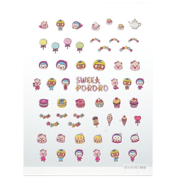 April Korea Pororo Nail Sticker - # PR 08 1pack