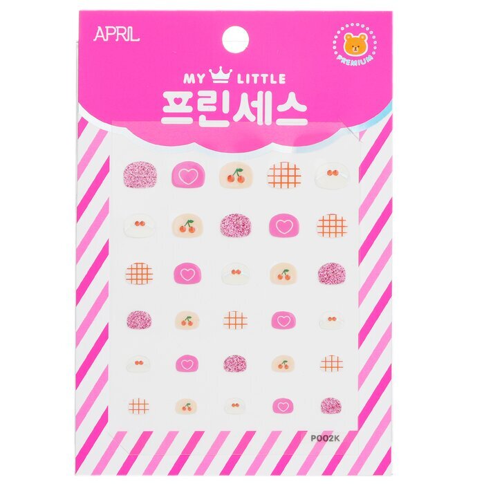 April Korea Princess Kids Nail Sticker - # P002K 1pack