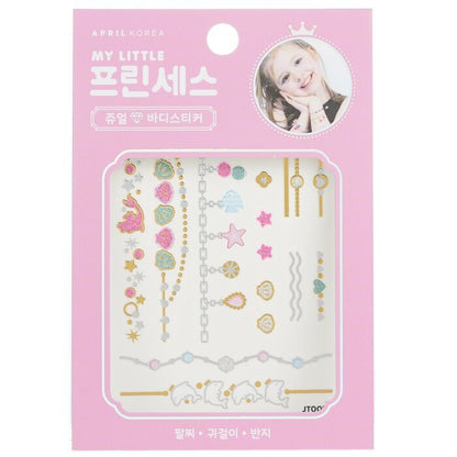 April Korea Princess Jewel Body Sticker -  JT005K 1pc