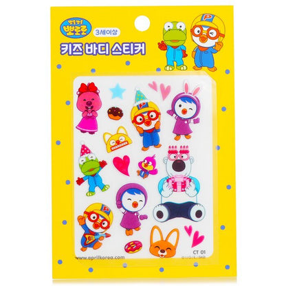 April Korea Pororo Body Sticker -  CT01 1pc