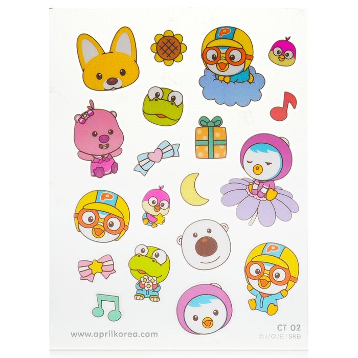 April Korea Pororo Body Sticker -  CT02 1pc