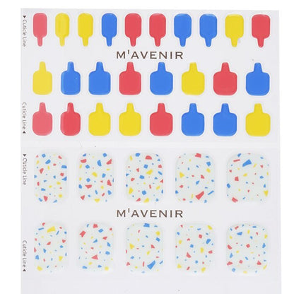 Mavenir Nail Sticker (Assorted Colour) - # Sprinkle Cereal Pedi 36pcs