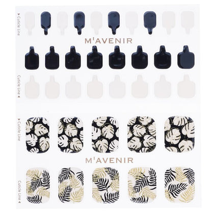 Mavenir Nail Sticker (Patterned) - # Tropical Palmtree Pedi 36pcs