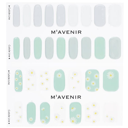 Mavenir Nail Sticker (Blue) - # Daisy Goblin Nail 32pcs