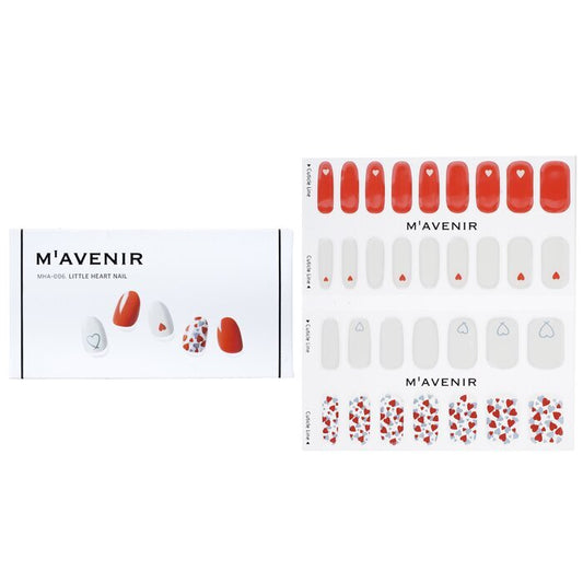 Mavenir Nail Sticker (Assorted Colour) - # Little Heart Nail 32pcs