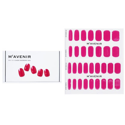 Mavenir Nail Sticker (Pink) - # Classic Raspberry Nail 32pcs