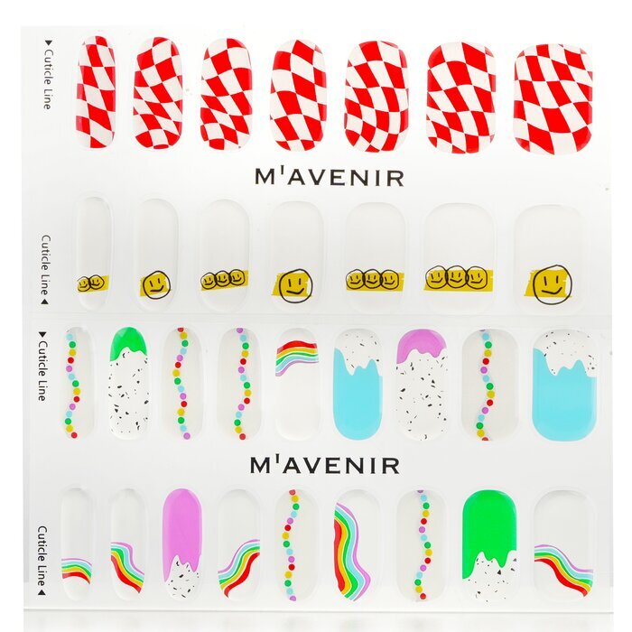 Mavenir Nail Sticker (Patterned) - # Odd Land Nail 32pcs