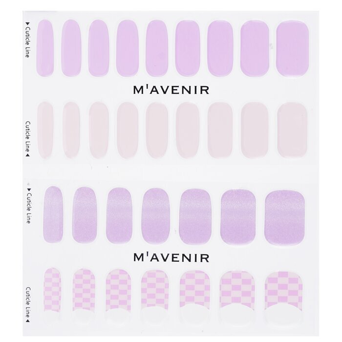 Mavenir Nail Sticker (Purple) - # Beyond Nail 32pcs