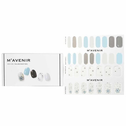 Mavenir Nail Sticker (Assorted Colour) - # Falling Daisy Nail 32pcs