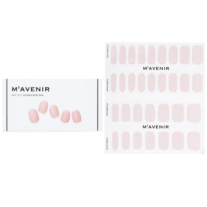 Mavenir Nail Sticker (Pink) - # Salmon Rose Nail 32pcs