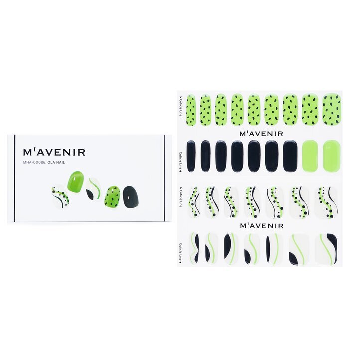 Mavenir Nail Sticker (Patterned) - # Ola Nail 32pcs