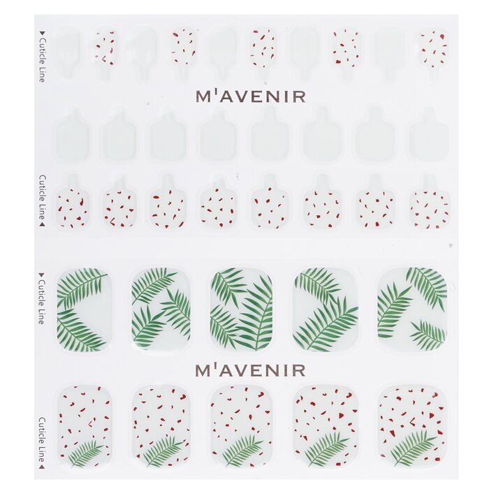 Mavenir Nail Sticker (Patterned) - # Greenery Pedi 36pcs