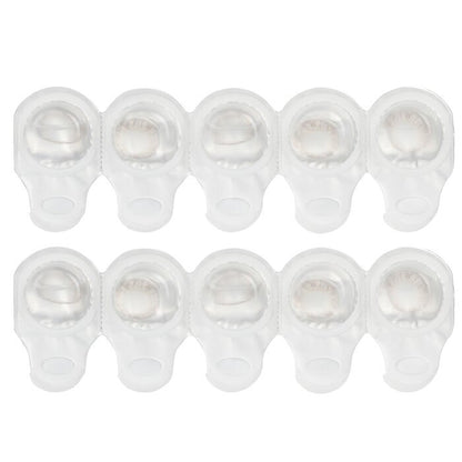 Miche Bloomin' Quarter Veil 1 Day Color Contact Lenses (107 Clear Grege) - - 3.00 10pcs