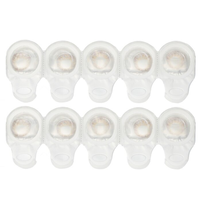 Miche Bloomin' Quarter Veil 1 Day Color Contact Lenses (107 Clear Grege) - - 5.00 10pcs