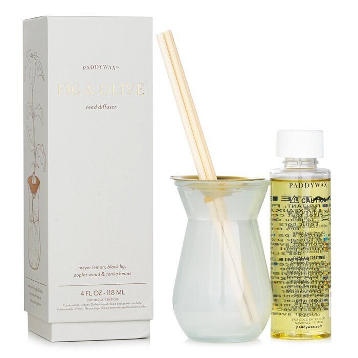 Paddywax Flora Reed Diffuser - Fig & Olive 118ml